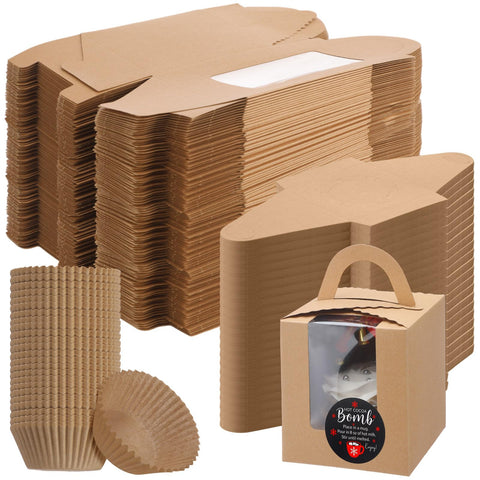 Motiskyy Christmas cocoa bomb box with window showcases a gift-ready display