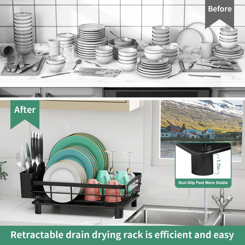 MOUKABAL space-saving design reduces clutter on kitchen counters.