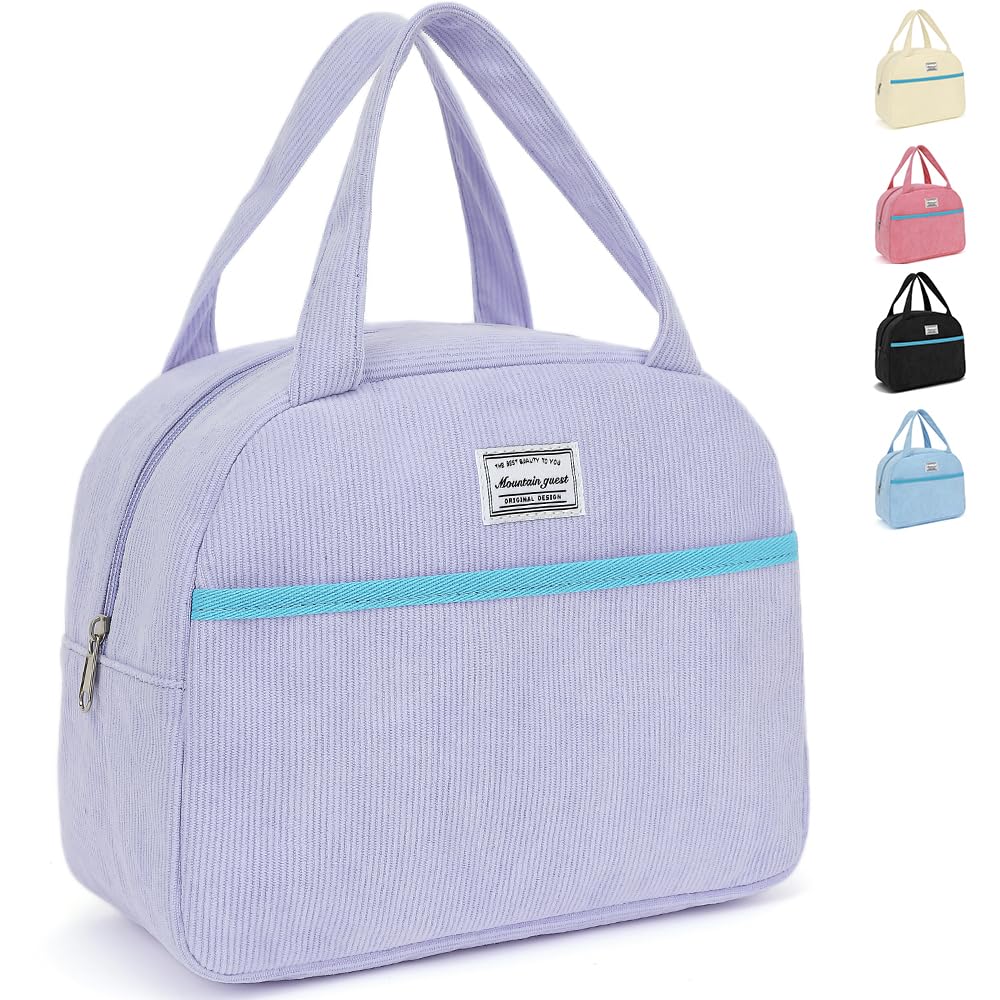 Mountain guest lunch bag showcases a fashionable design for office and outdoor use.