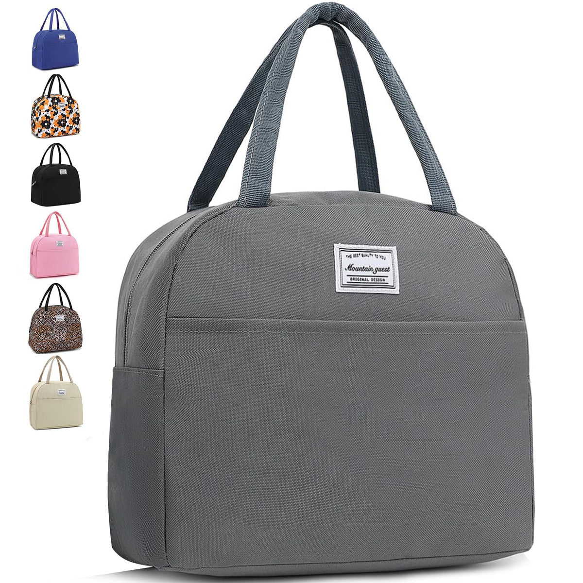 Mountain guest lunch bag with stylish design for daily office use
