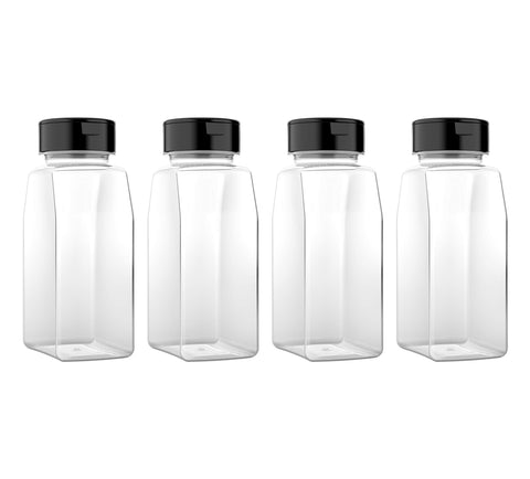 Mountain West clear spice jar helps you quickly identify contents while cooking.