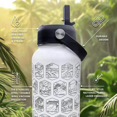 Mousephu includes 63 waterproof stickers to personalize your park-ready bottle.