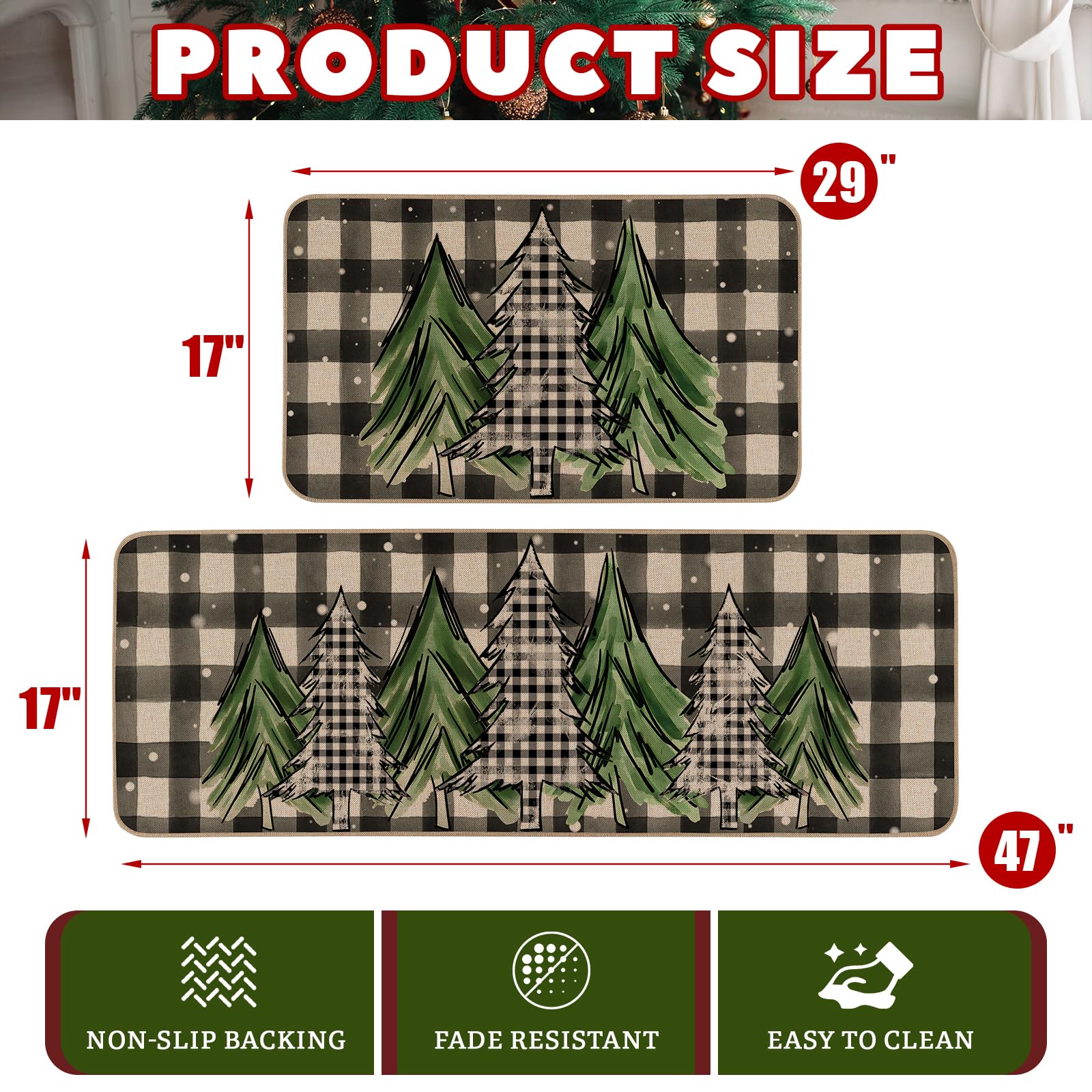 Moutina door mat gift-ready packaging for holiday hosting