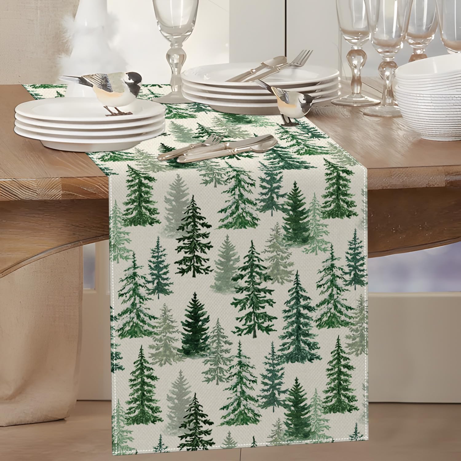 Moutina table protector guards against stains and scratches during meals.