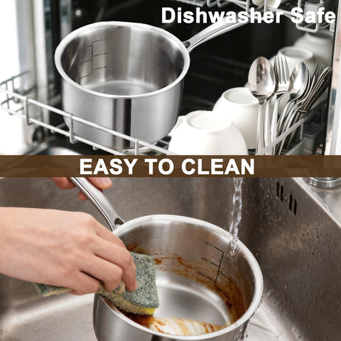 MOUTIUS dishwasher-safe design simplifies cleanup after meals.