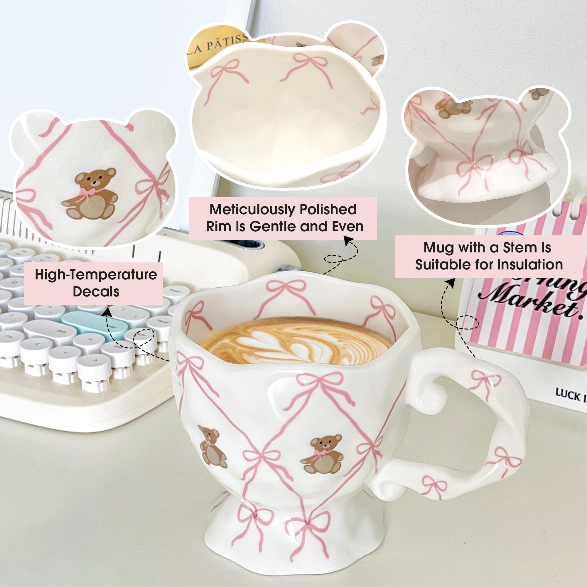 Movlen 14 oz mug design, perfect for coffee, tea, or cocoa