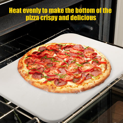 MOVNO steel pizza cutter pairs with the stone for clean slices