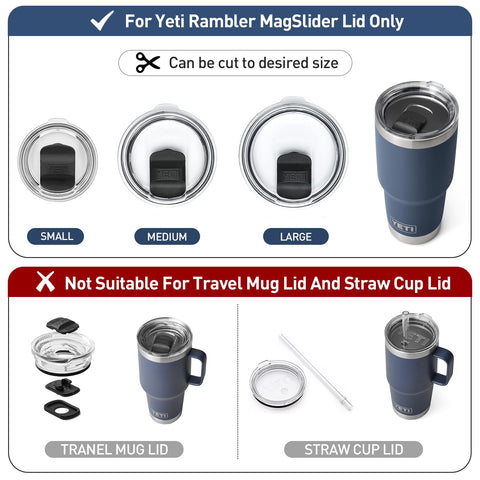 MOVOLIVI straw length 11in for tall Yeti tumblers.