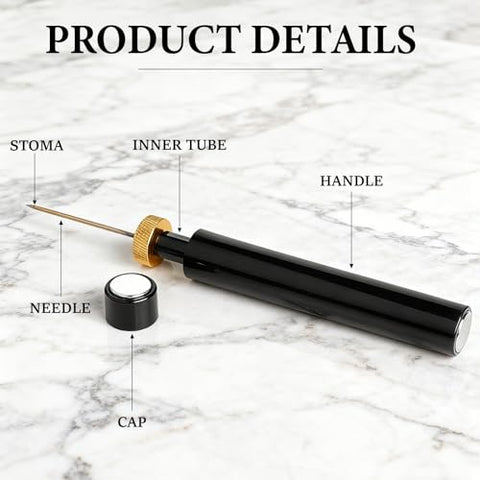 Movued Loritia Arropop wine opener compact design, portable and ready for events.