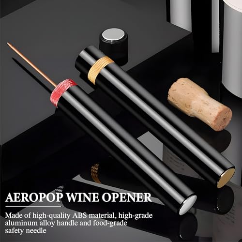Movued Loritia Arropop wine opener in action, smooth operation for casual nights at home.