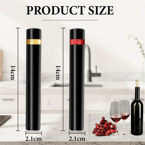 Movued wine opener duo with travel-case, ideal for picnics and parties.