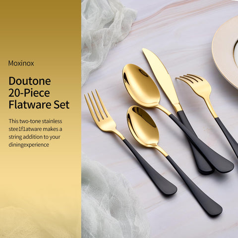 Moxinox gift-ready silverware set suitable for housewarmings or weddings