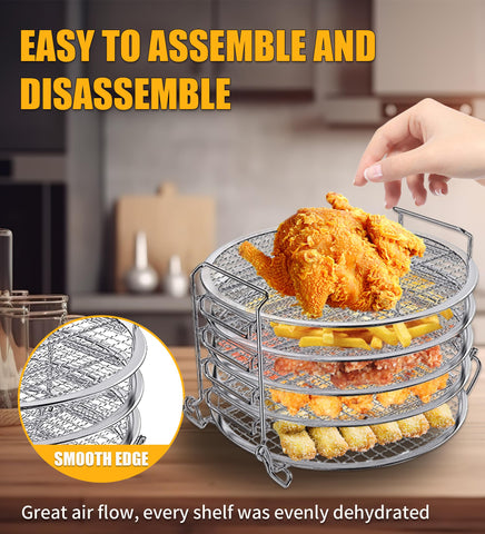Moyios rack made from food-grade stainless steel 304.