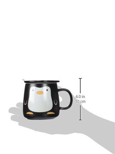 Moyishi penguin mug with gift-packaging, a great gift option.