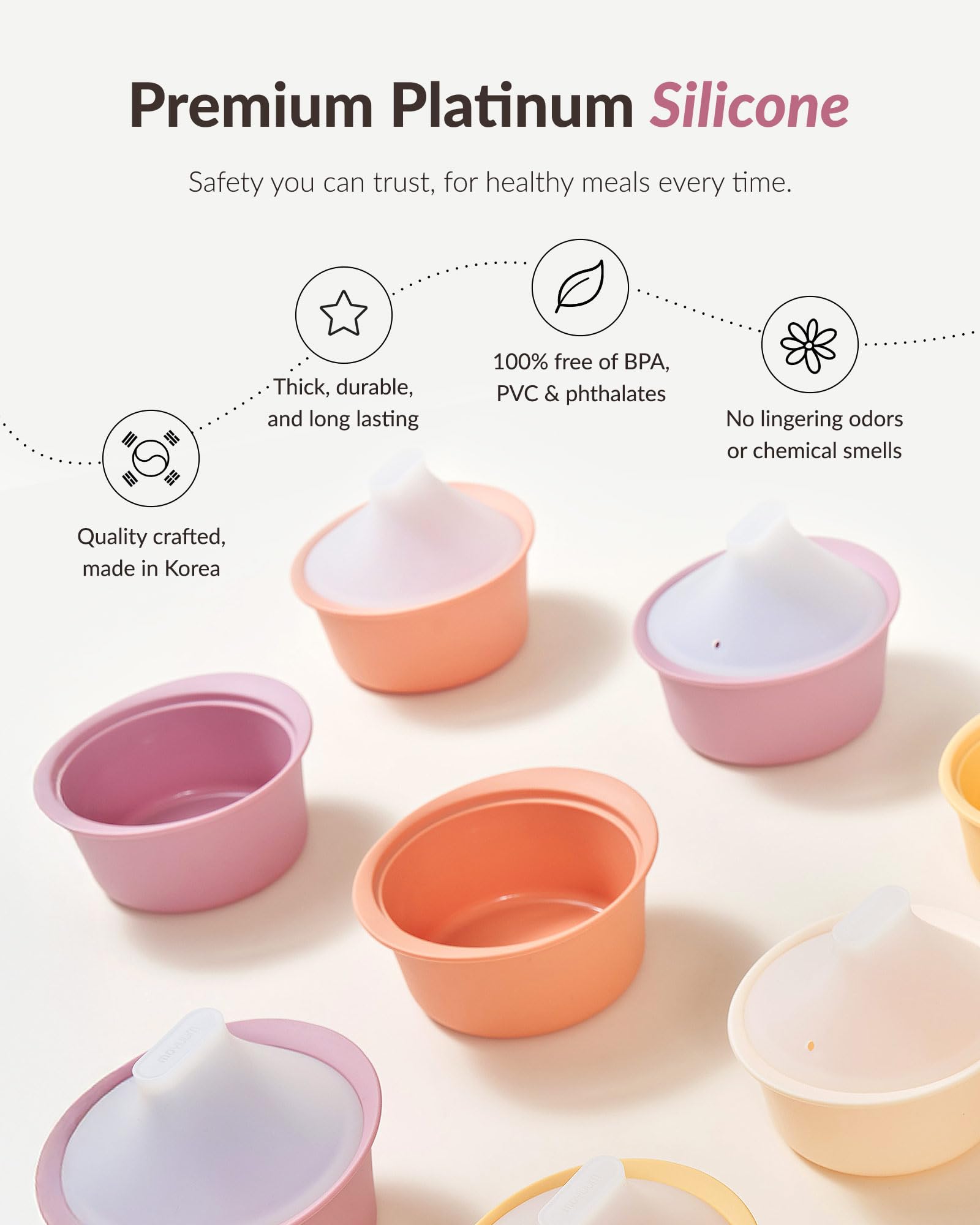 MOYUUM donabe-inspired steamer bowl highlighting efficient steam for flavorful results.