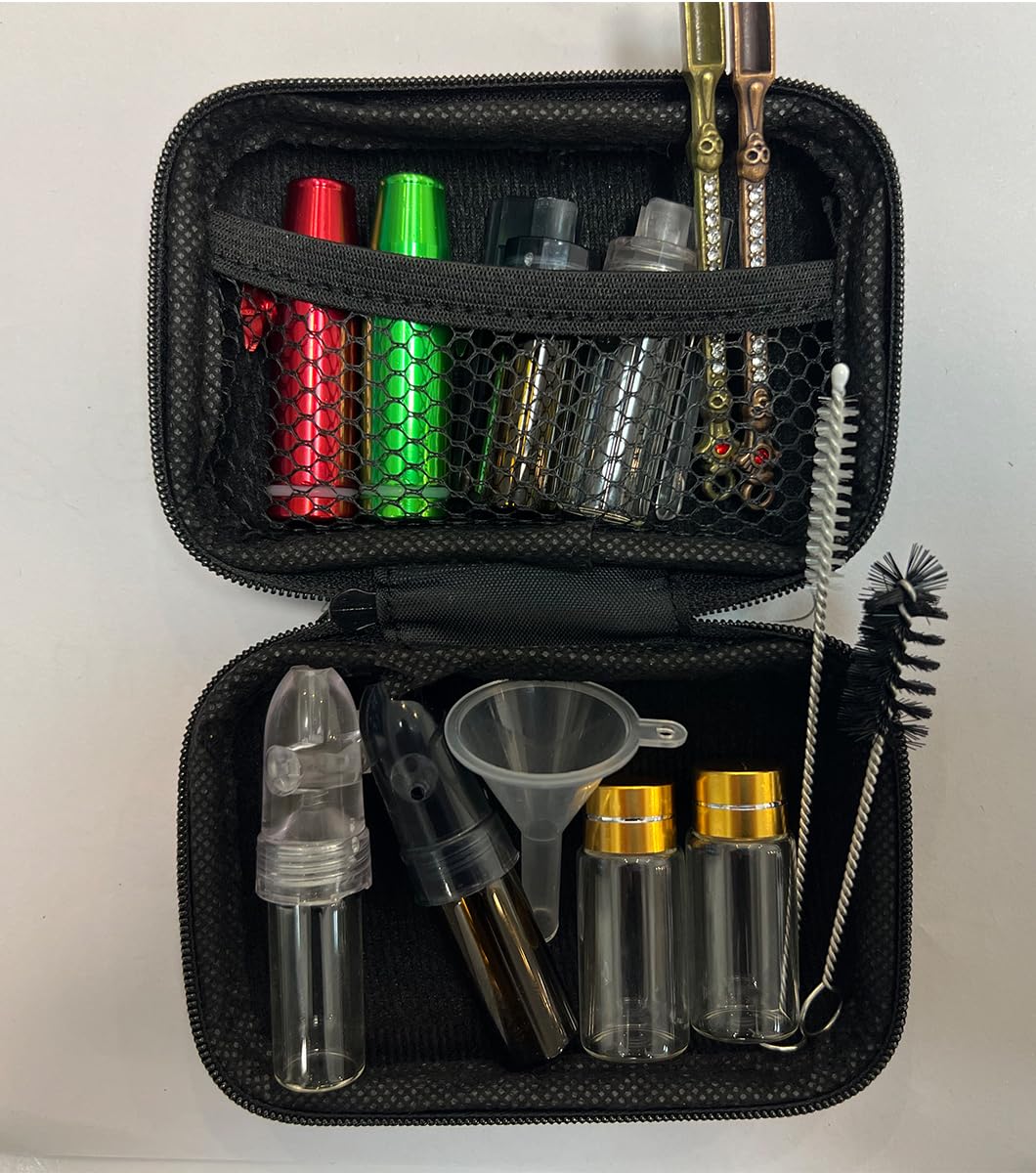 MQHMQH twist-top sealed spice container preventing spills during travel