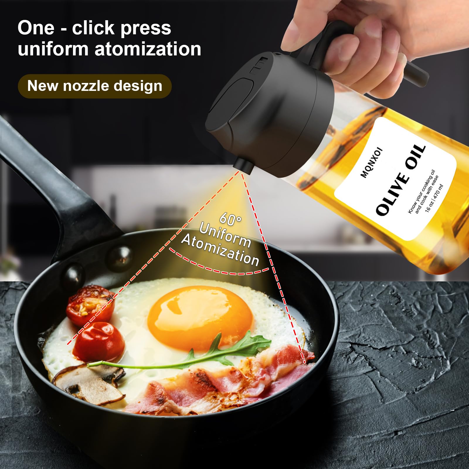 mqnxoi precise pump design provides consistent 1/4 teaspoon portions