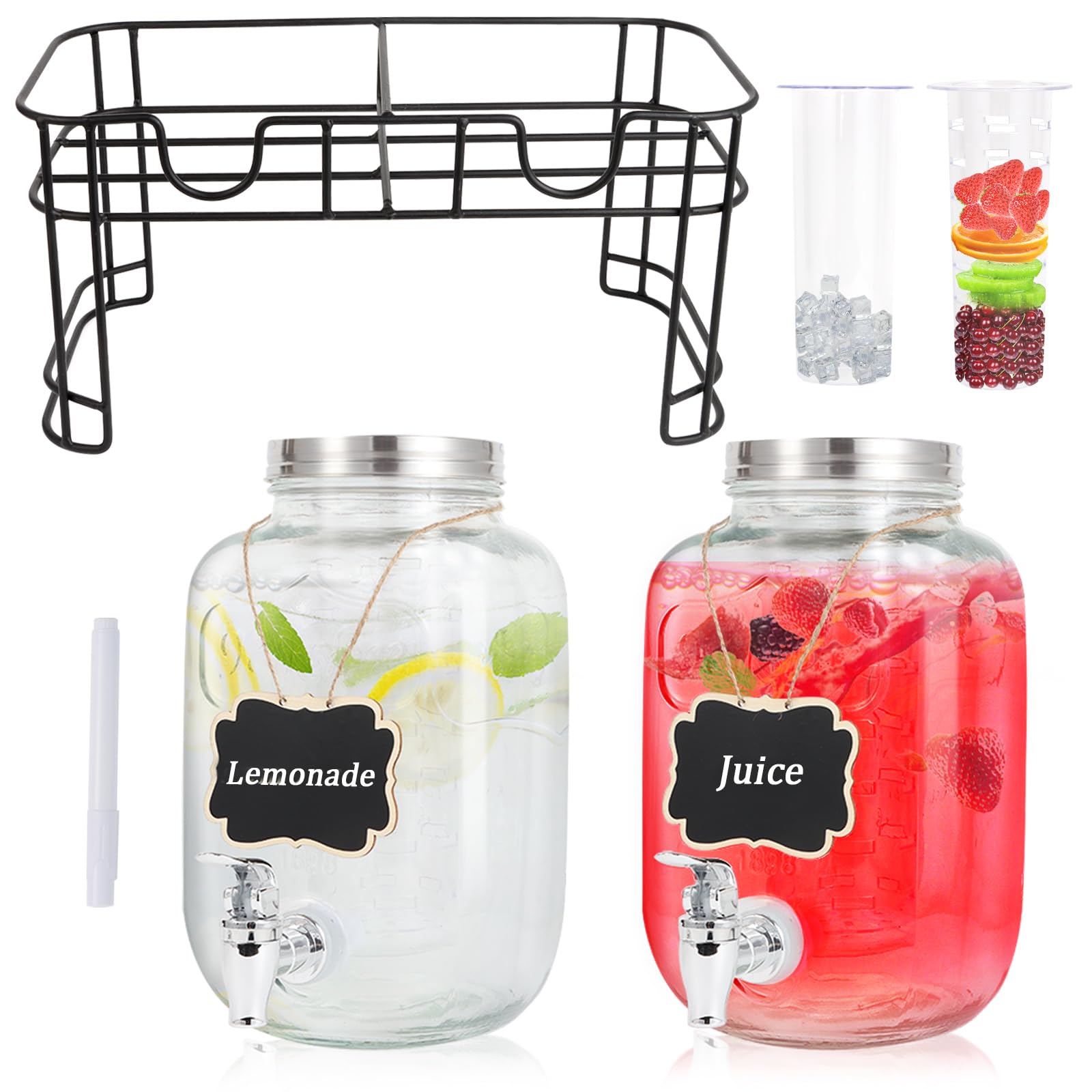 MR.KIANGCI dispensing kit includes essential accessories for setup.