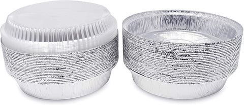 Mr Miracle 8-inch foil pans suited for catering and portion-controlled servings.