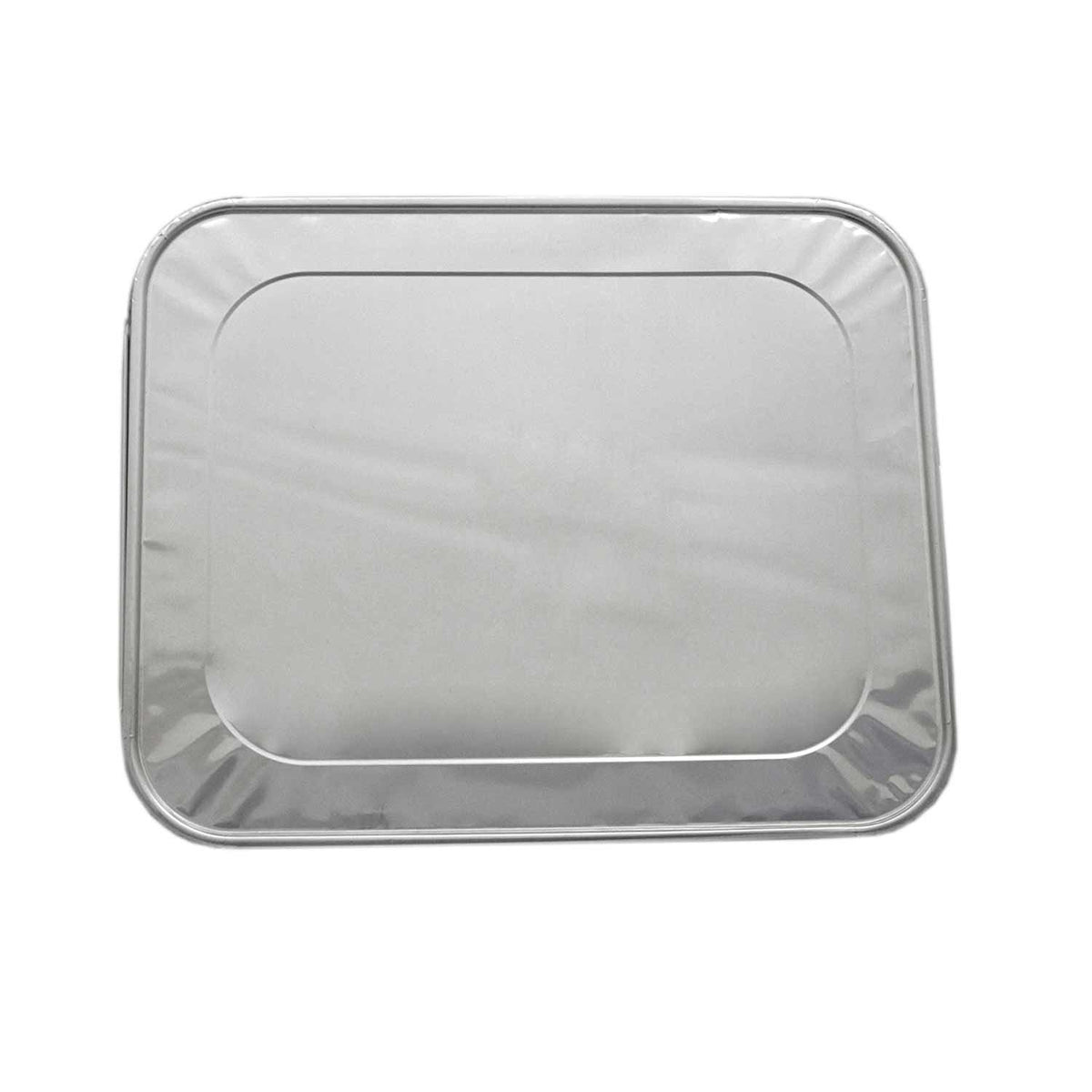 Mr Miracle half-size foil lid on a 9x13 pan preserves heat and moisture