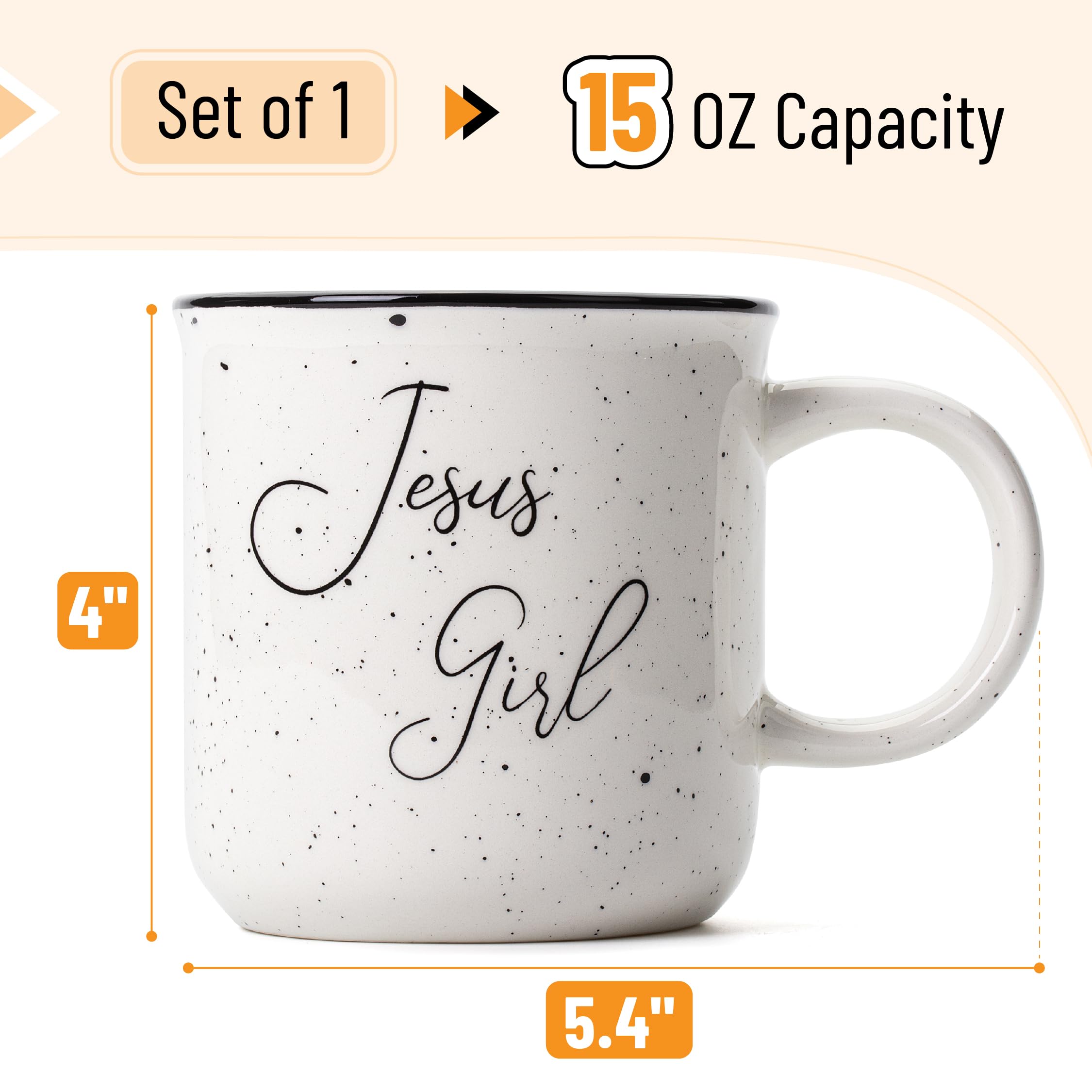 Mr. Pen Christian mug side view, perfect for warm tea at home