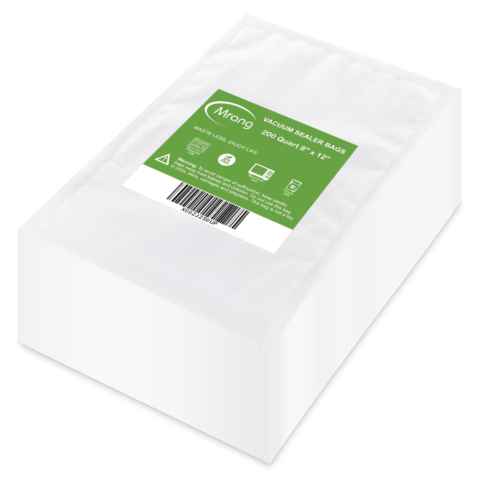 MRang vacuum sealer bags 8x12 packaging highlight premium materials for long storage