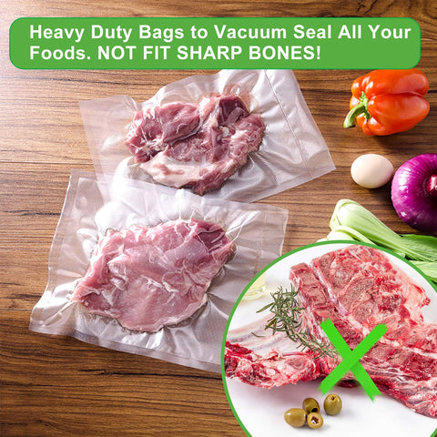 MRang vacuum bags reduce freezer burn and preserve flavor and nutrition