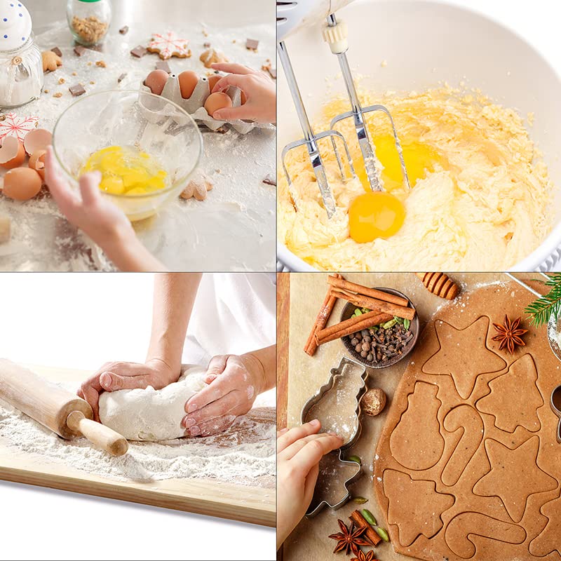 MrCookie Snowflake cookie cutter creates delicate holiday shapes quickly.