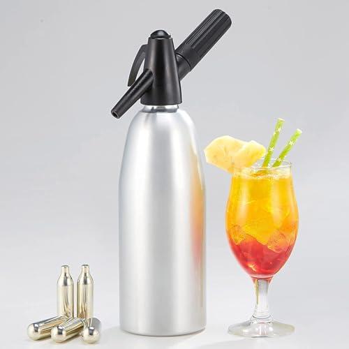 MrFizz Leland unthreaded compatibility with top soda siphon brands for versatile use.