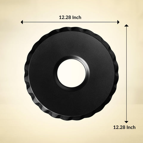 Mrs. Anderson’s Baking Pie Drip Catcher Pan uses 0.4mm carbon steel for durability.