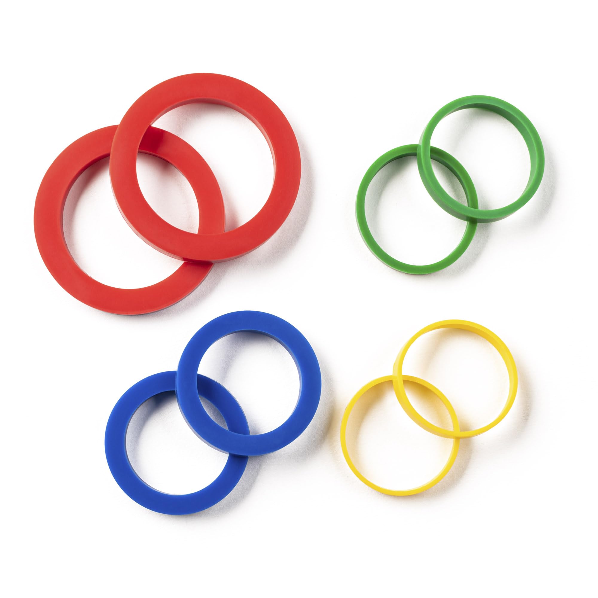 Mrs. Anderson's Rolling Pin Rings show size marks for even dough thickness