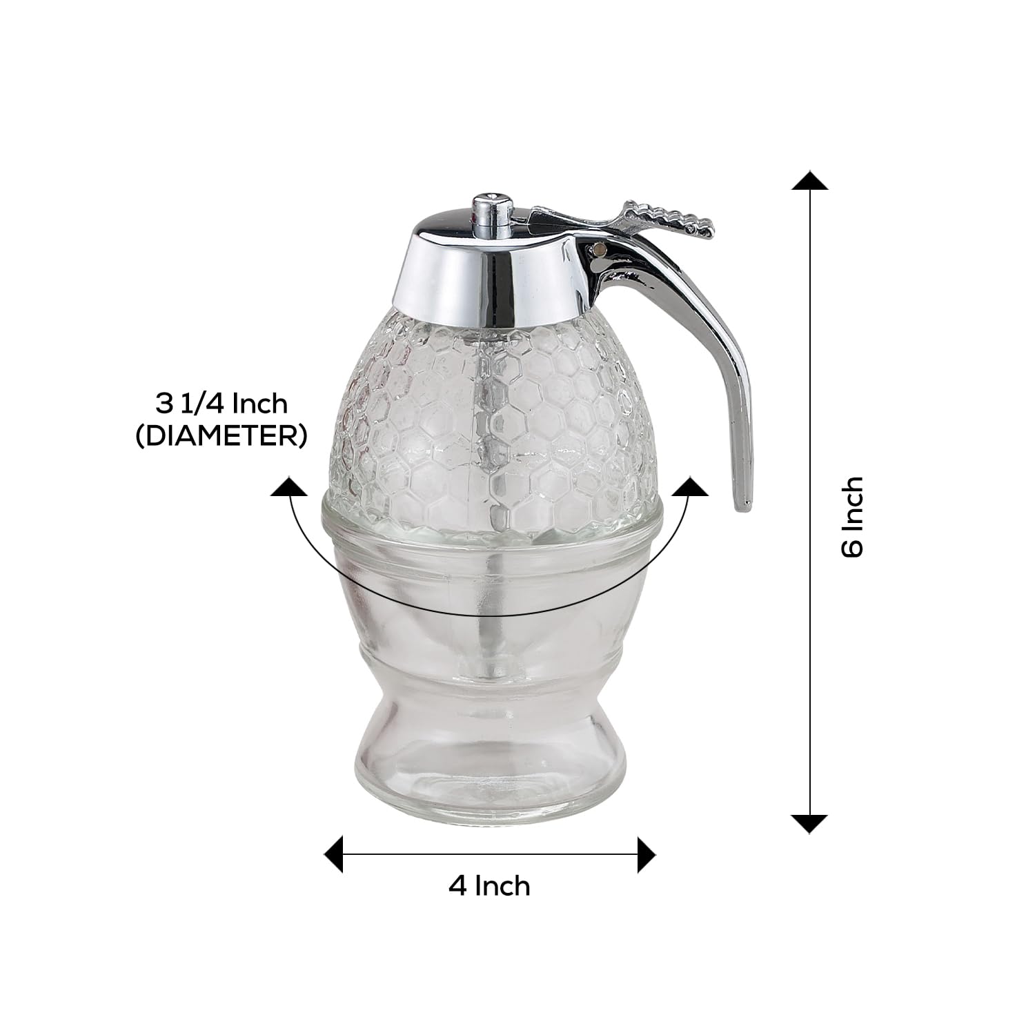 Mrs. Anderson's Baking center spout pour ensures neat dispensing