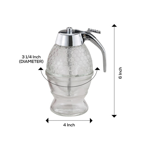 Mrs. Anderson's Baking center spout pour ensures neat dispensing