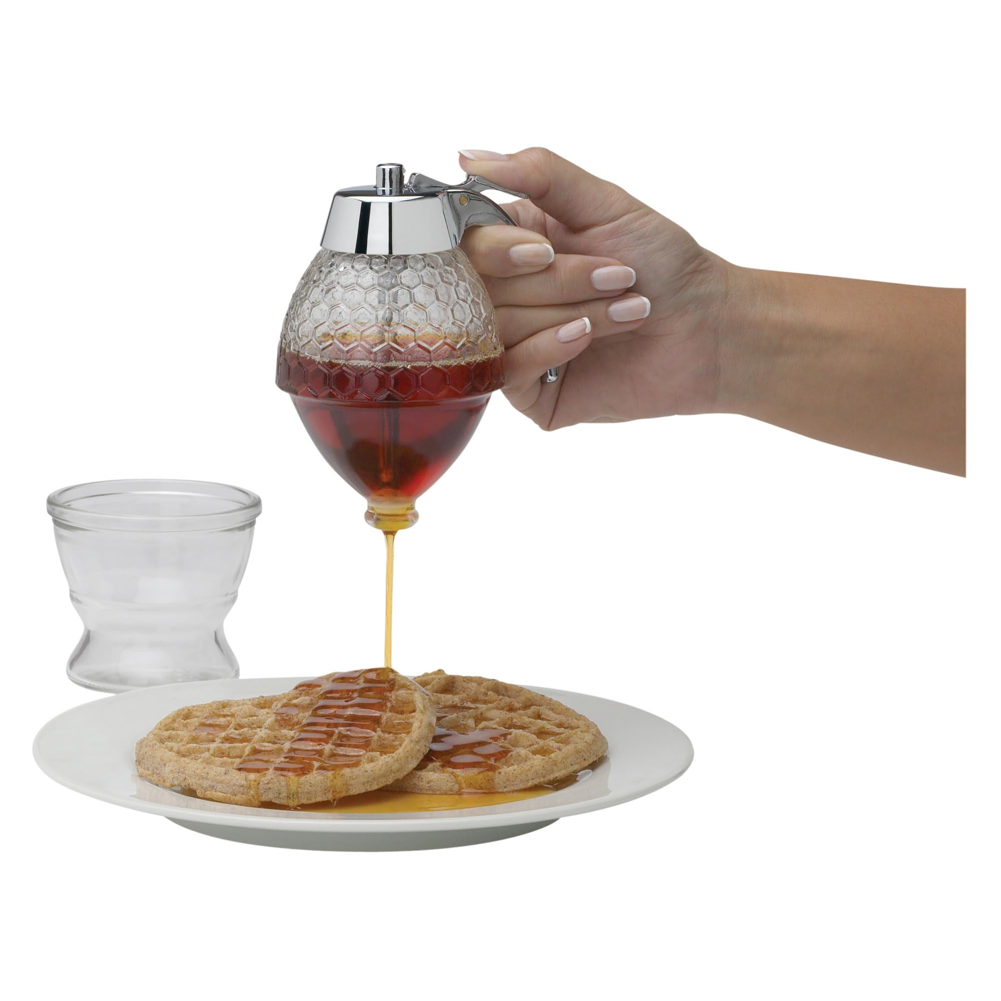 Mrs. Anderson's Baking lever lets you dispense with one hand