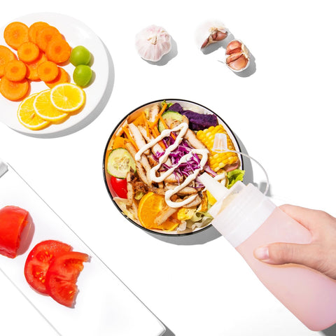 Mrsdry easy squeeze design reduces drips while cooking.