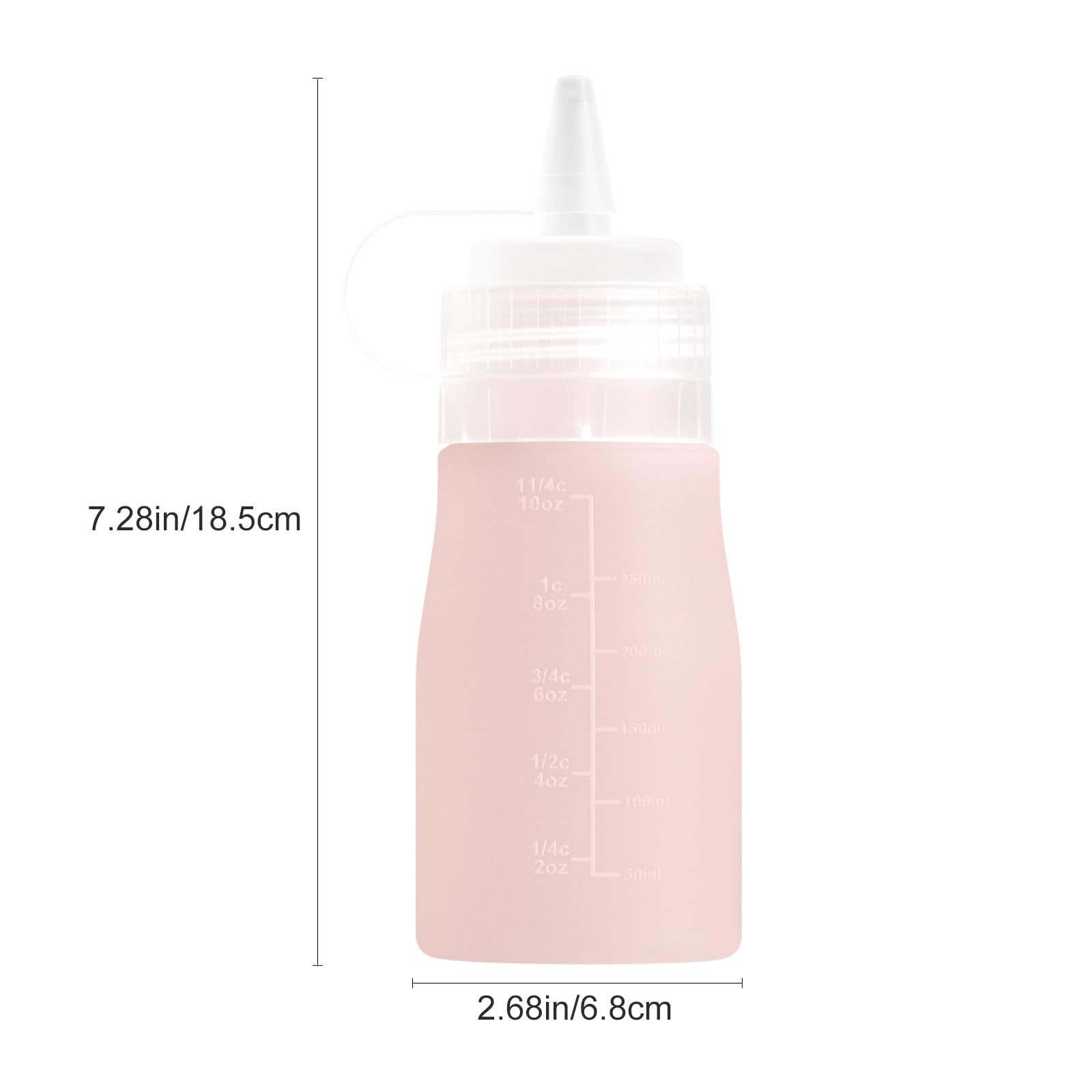 Mrsdry condiment bottle set ideal for honey, dressings and sauces.