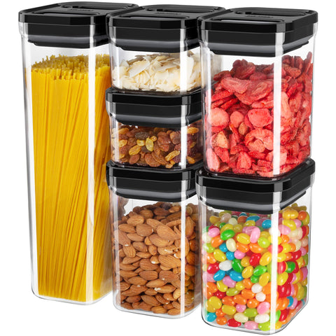 MR.SIGA 6-piece airtight large container for cereal storage and freshness