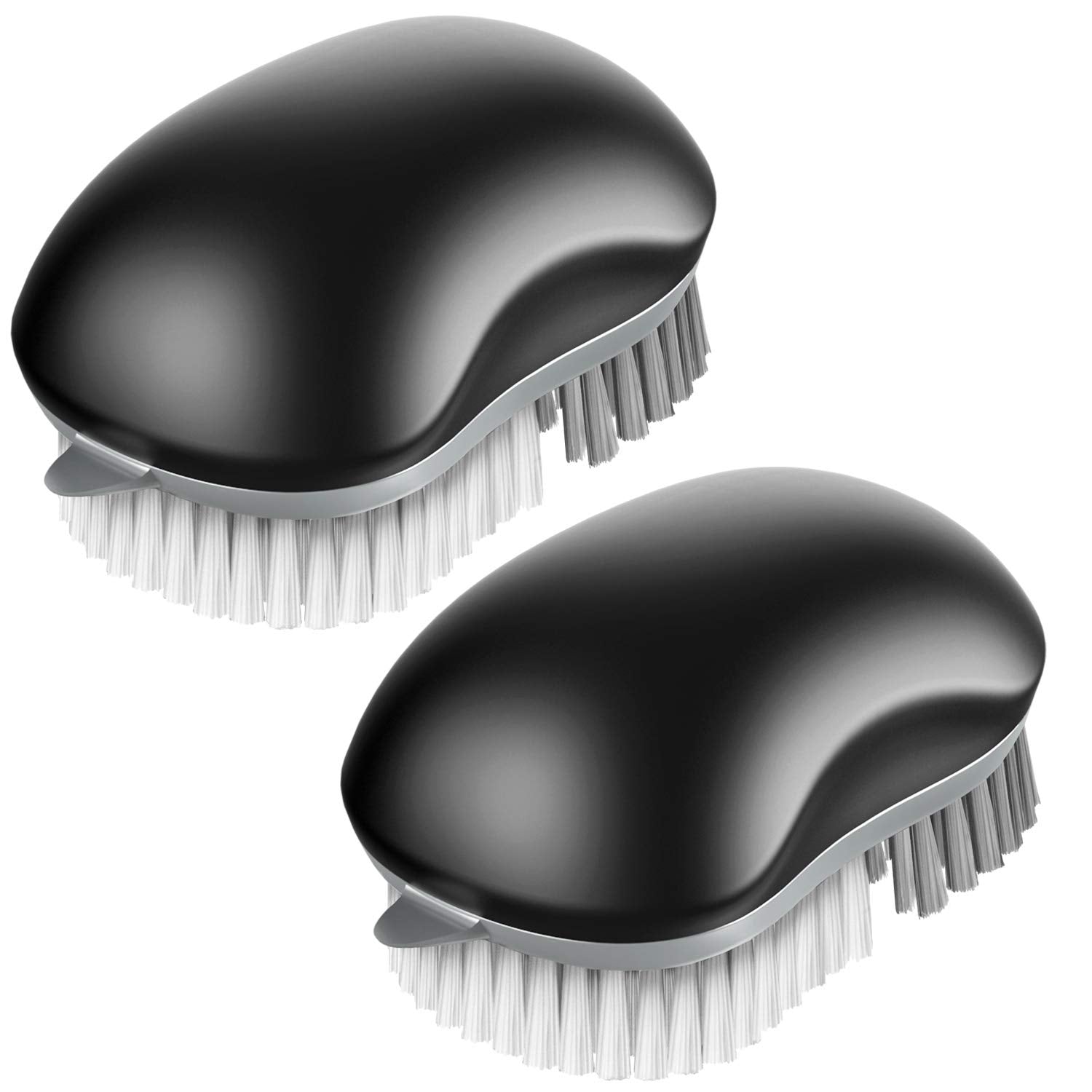 MR.SIGA fruit and vegetable brush with angled bristles for delicate produce