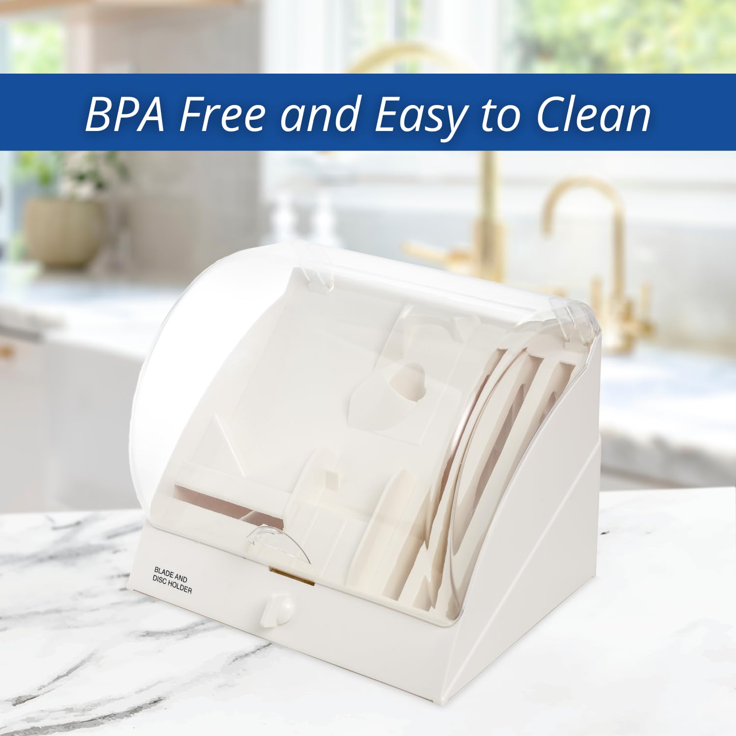 MRX Solutions BDH-2 BPA-free plastic body supports hygienic food prep.