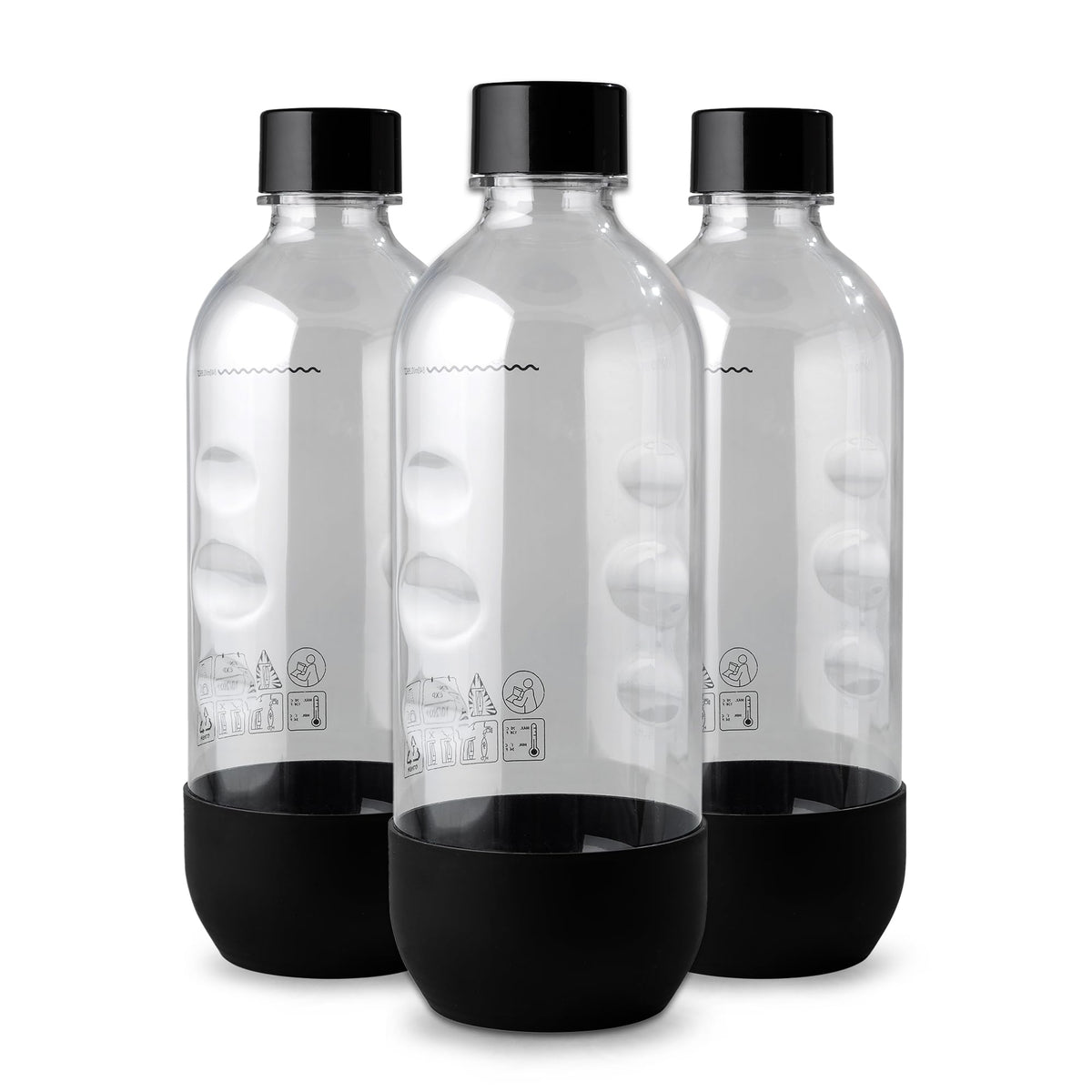 MRX Solutions bottle front view confirms SodaStream compatibility for everyday carbonation.