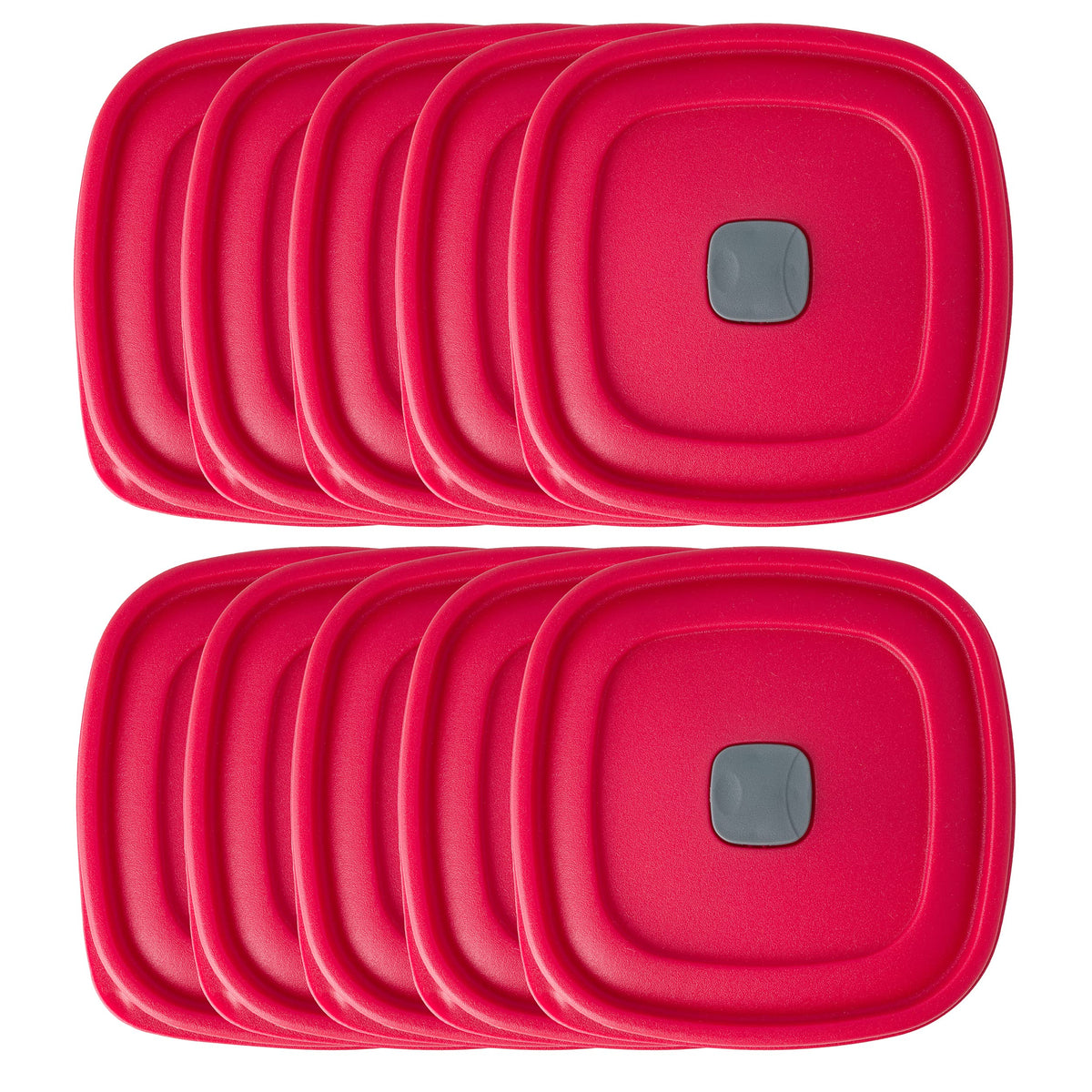 MRX Solutions vented lid fits 3-,5-,7-cup Rubbermaid containers for microwave reheating