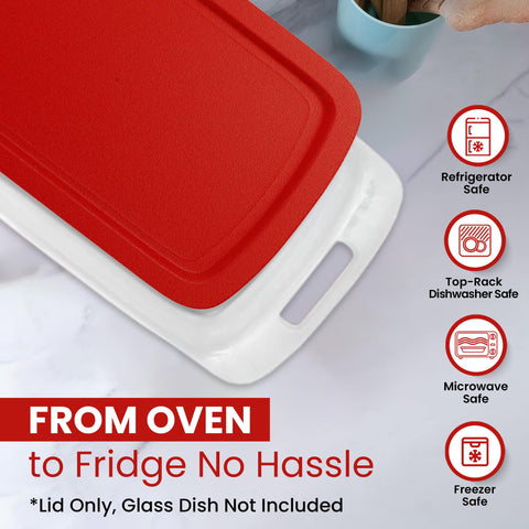 MRX Solutions lid shown in freezer for safe storage.