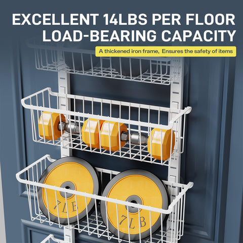 MSERCUOR fits doors up to 1.78 inches thick.