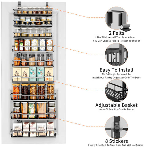 MSERCUOR versatile storage shelf for cans, jars, snacks, cosmetics.