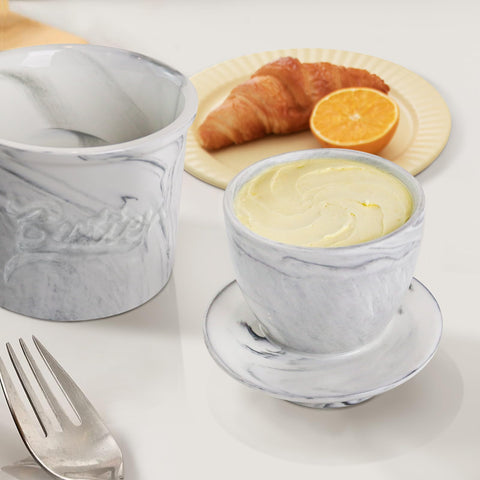 MSJGA butter crock capacity fits half stick butter for daily use