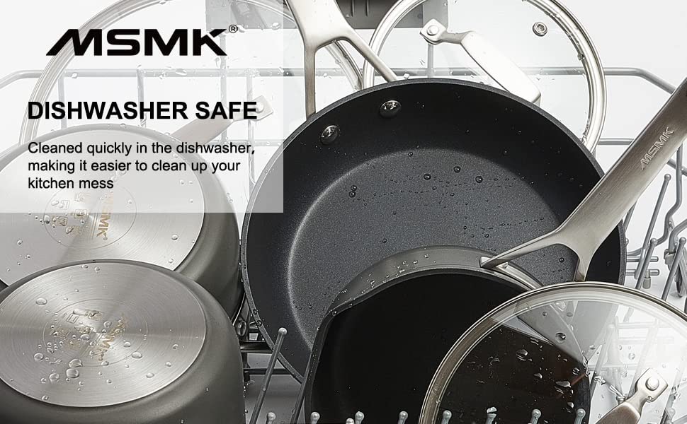 MsMk 7-inch egg pan ideal for eggs and omelettes.