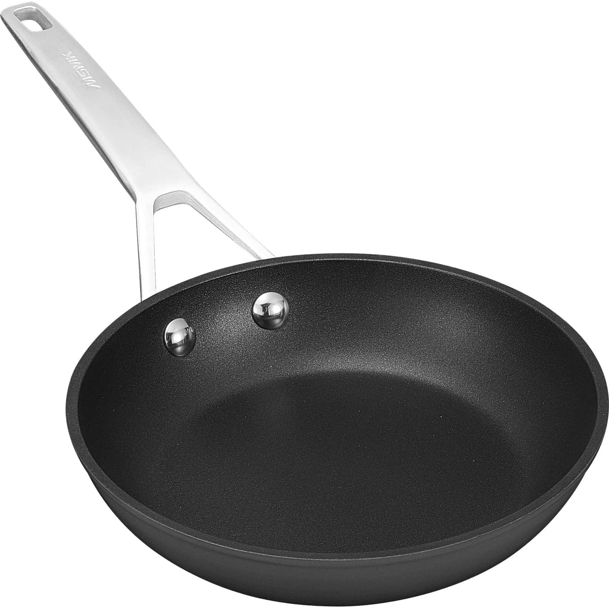 MsMk 7-inch pan with sturdy base for even heating.