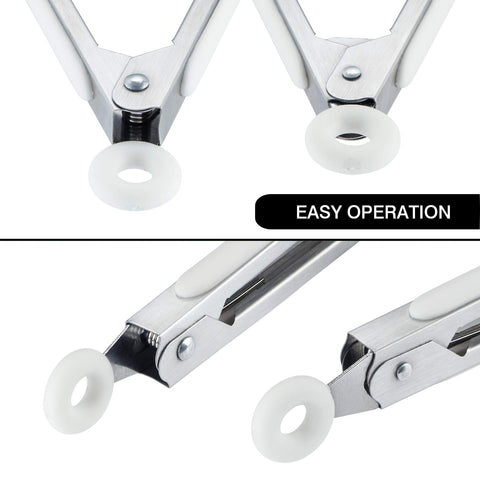 MSY BIGSUNNY tongs dishwasher-safe design for simple cleanup after cooking.