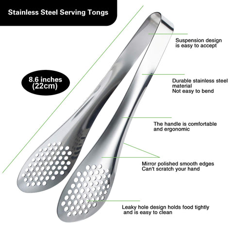 MSY BIGSUNNY dishwasher safe tongs for easy cleanup after meals.