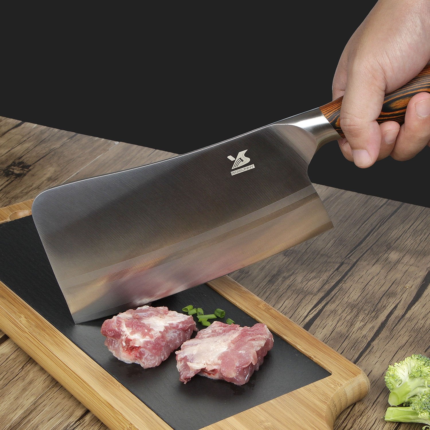 MSY BIGSUNNY honing steel keeps blades sharp